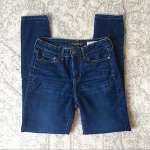 Aeropostale High Waisted Dark Skinny Jeggings